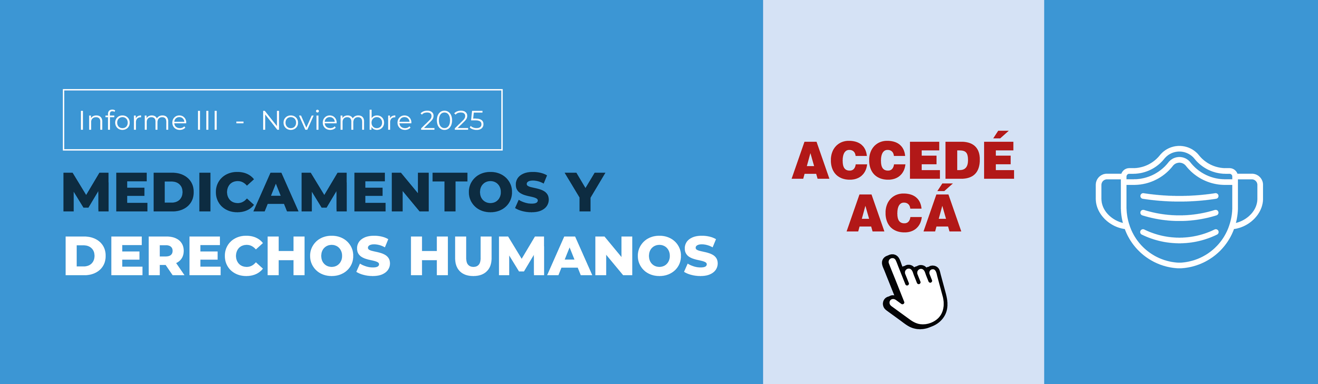 Tercer Informe sobre Medicamentos y Derechos Humanos